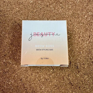 Jazmine Beauty NIB Brow Boss Styling Wax .18 OZ Clear